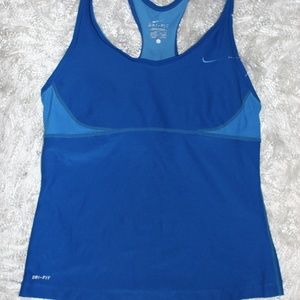2 for $12 NIKE Blue running tank Women's L